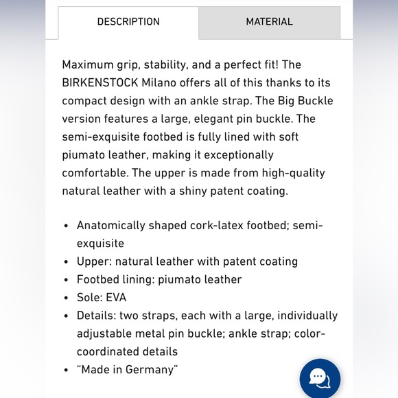 BIRKENSTOCK MILANO BIG BUCKLE HIGH SHINE LEATHER SZ41 - Picture 7 of 7